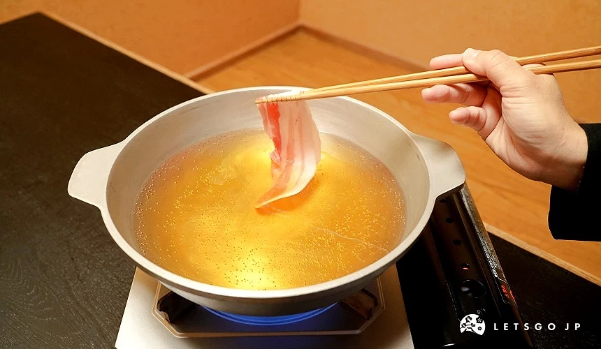 高湯涮阿古豬