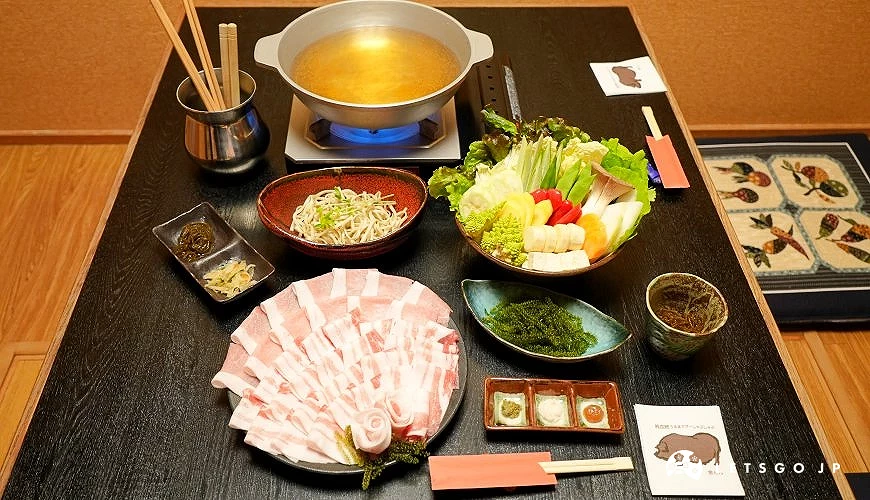 純血統宇流麻阿古豬套餐