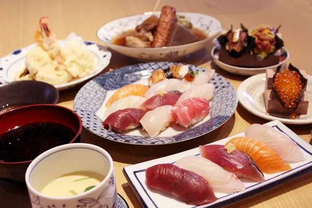 「鮨酒場スシトフジ 三条」京都鴨川旁，居酒屋價大啖壽司與關東煮 的縮圖
