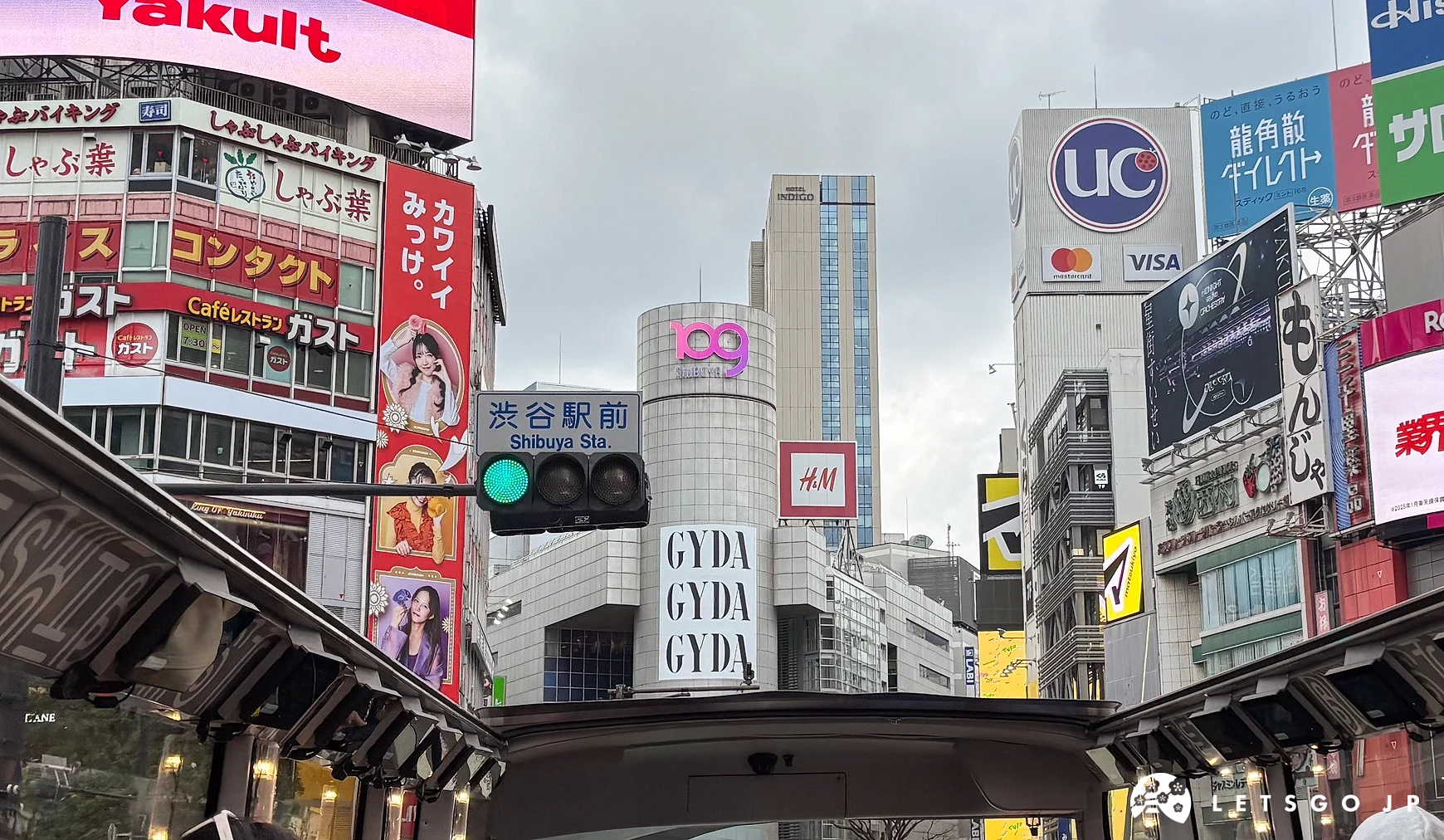 澀谷109地標街景