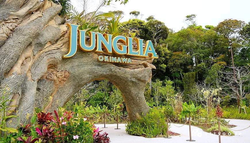 JUNGLIA 入园显眼招牌