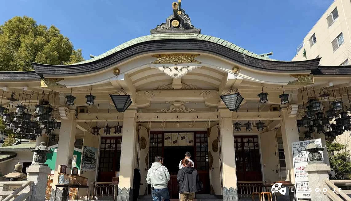難波八阪神社拜殿