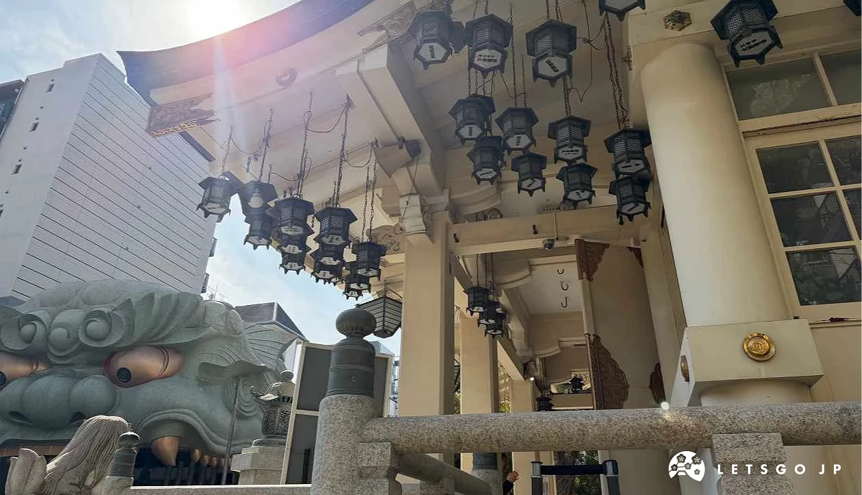 難波八阪神社拜殿