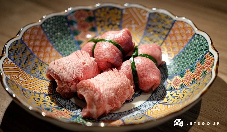 烤綁牛舌與厚切牛舌拼盤
