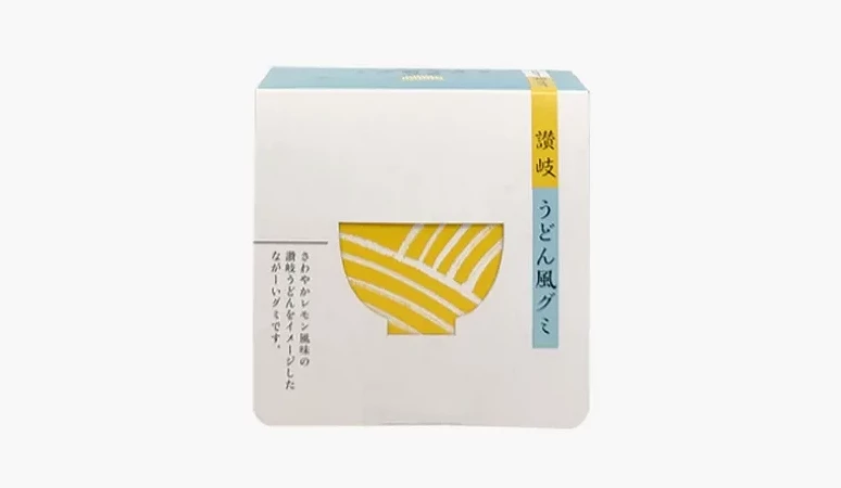 乌龙面样式的软糖包装盒