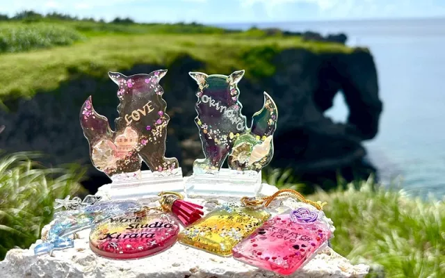 「Work Studio KIRARA」DIY手作飾品超療癒！沖繩萬座毛珍珠體驗推薦 的縮圖