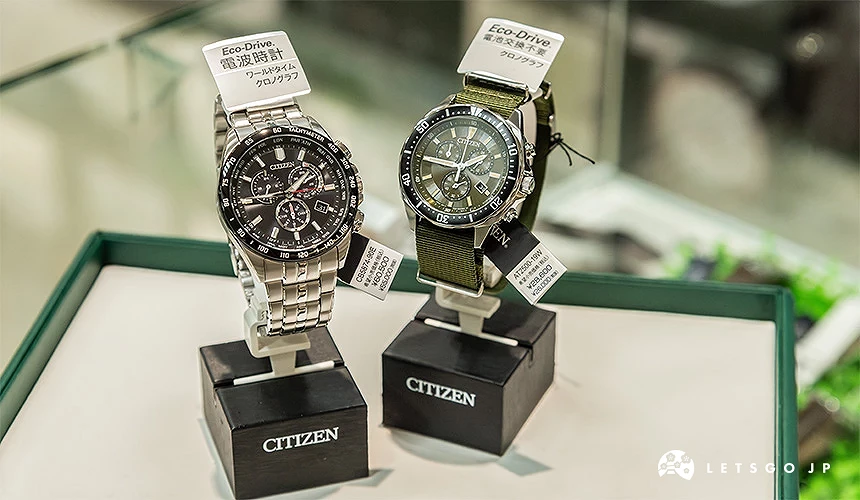永旺夢樂城綾川TIME STATION「NEO」店鋪內的 CITIZEN 錶款
