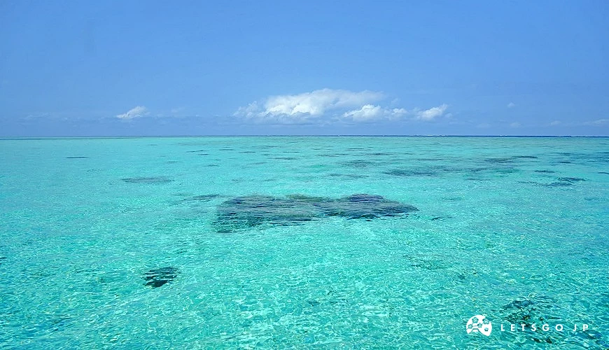 八重干瀬的海水透明度