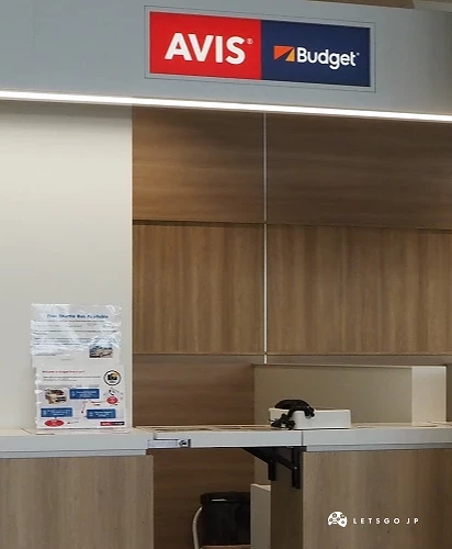 Avis 租車櫃台
