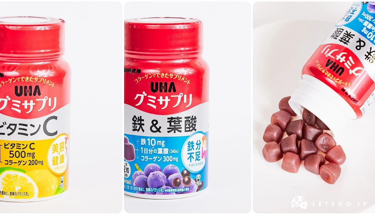 日本软糖口味与口感选择多元,包含机能性软糖