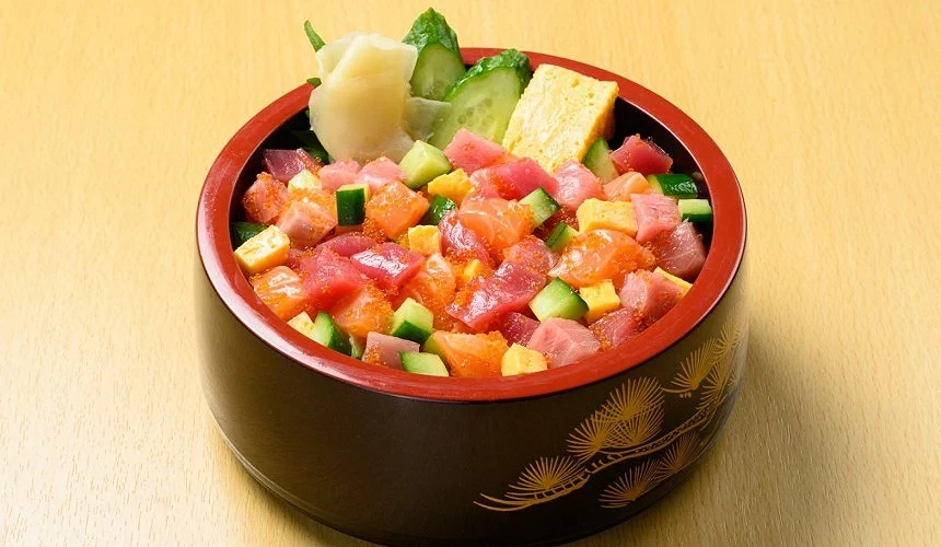 500日圓海鮮散壽司丼