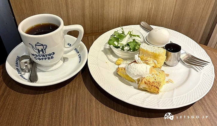 星乃咖啡店法式吐司与织姫综合咖啡