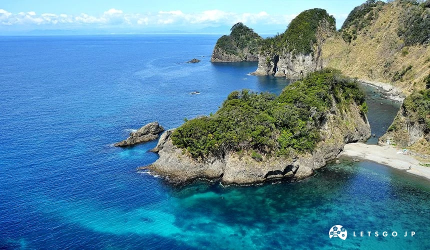 西伊豆「堂島」以曲折多島的海岸線聞名