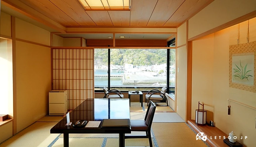 「月」是全館景觀最好的特別室