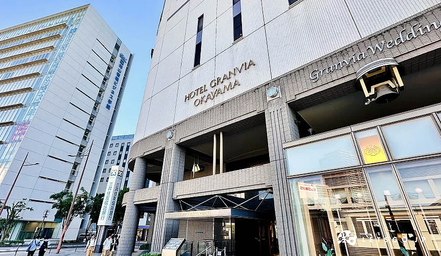 「岡山格蘭比亞大酒店」外觀攝影:Angie