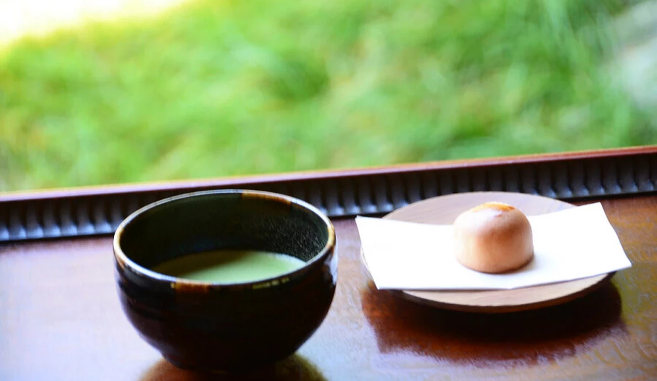 掬月亭抹茶体验