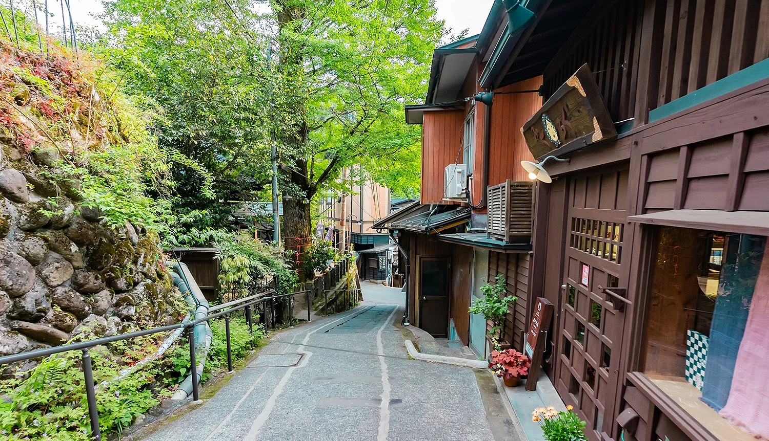黑川温泉街景