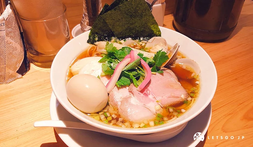 銀座米其林拉麵「麥與橄欖」