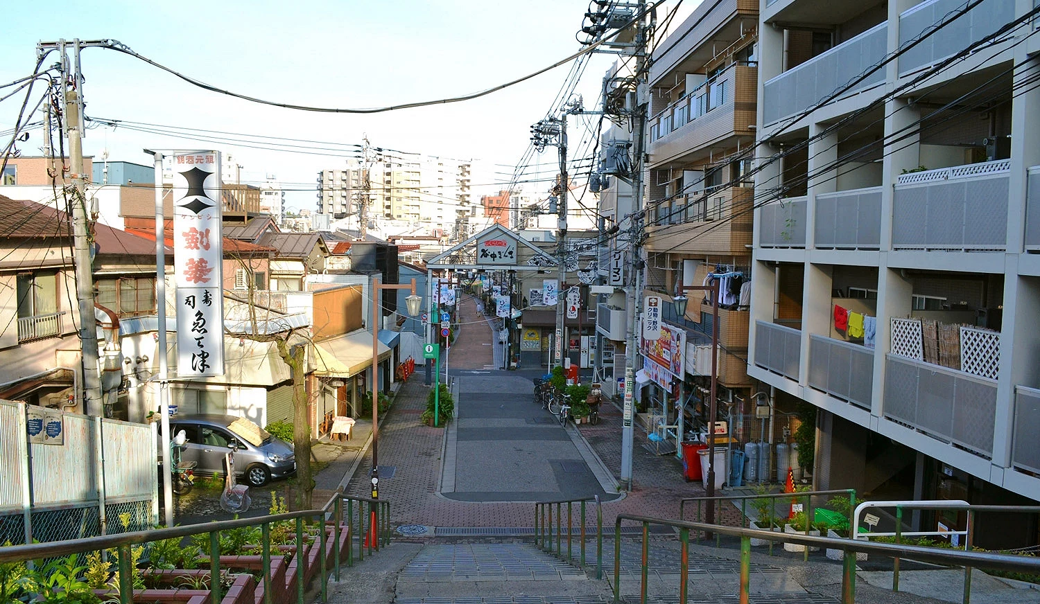 谷中銀座的街景
