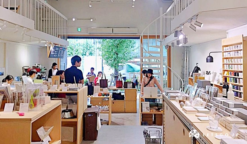 位於藏前的職人選物店「KONCENT」店內一隅