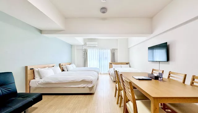 ESLEAD HOTEL Osaka Shinsaibashi車站走路2分鐘、難波黑門7人房超寬敞