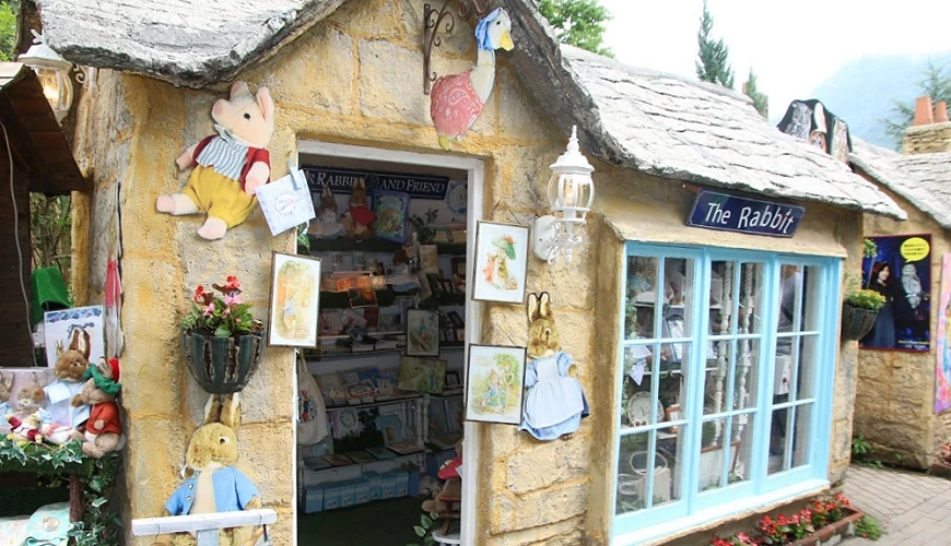 「彼得兔」专卖店外观