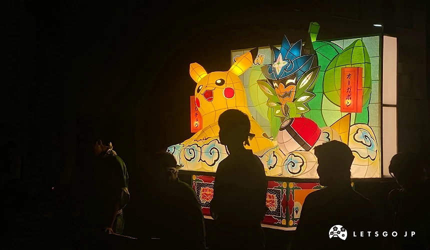 宝可梦造型青森睡魔祭花灯