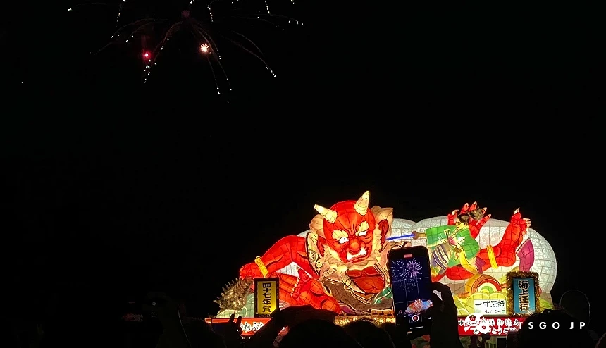 青森睡魔祭花灯