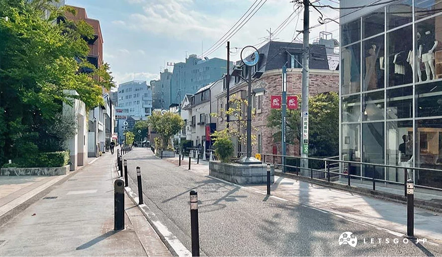 表參道貓街的路上風景