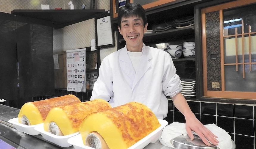 铫子あづま寿司海鲜寿司职人加瀬先生