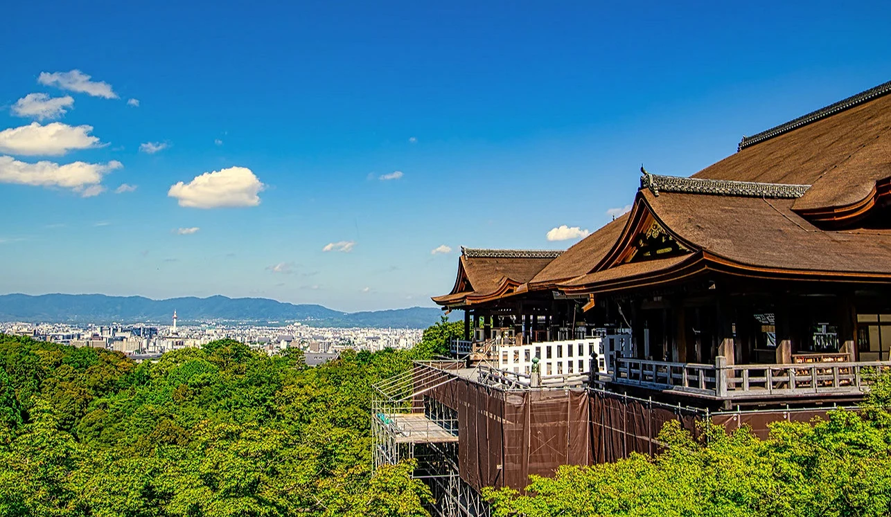 京都著名的寺院「清水寺」