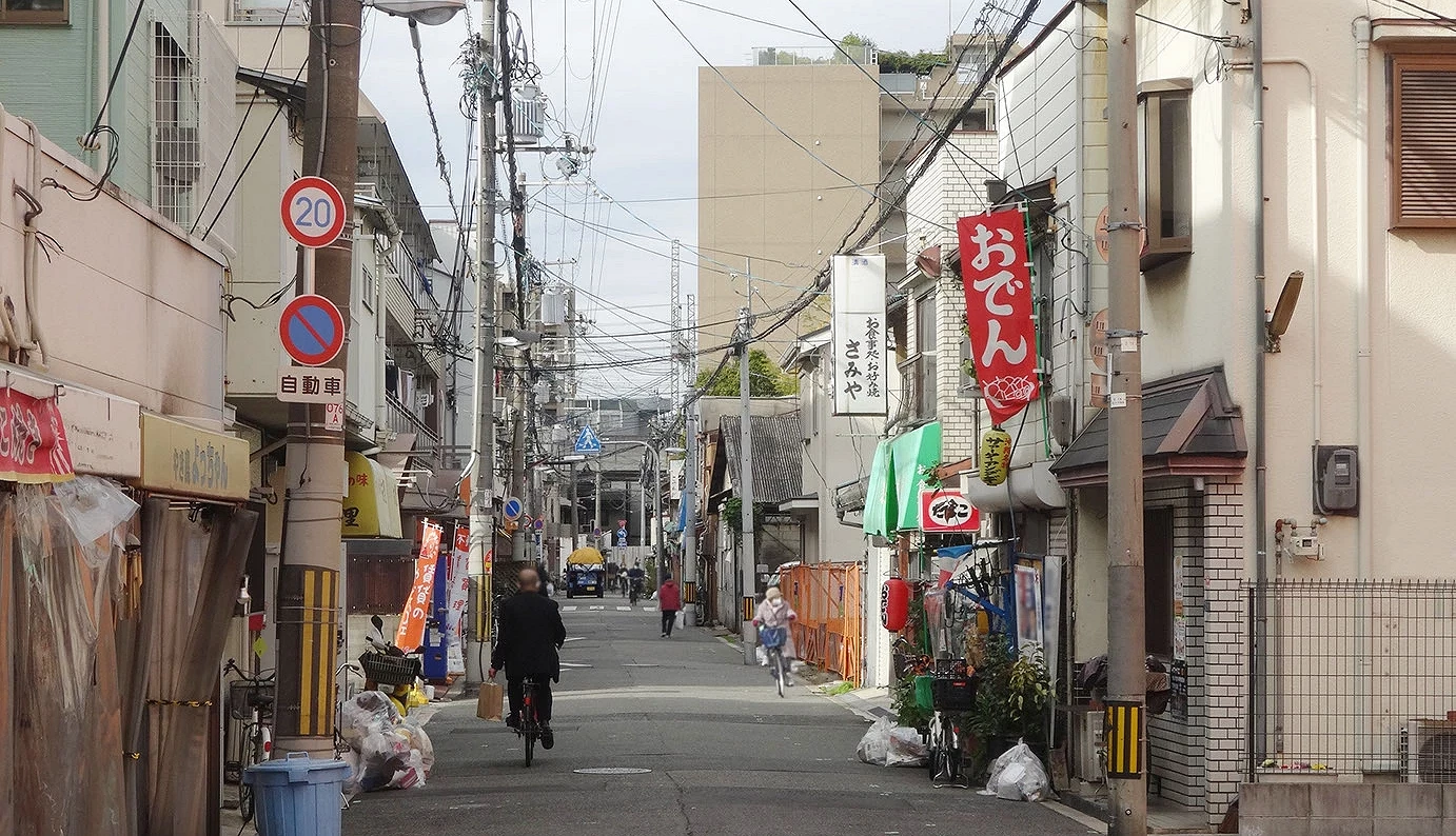 天下茶屋周邊街景